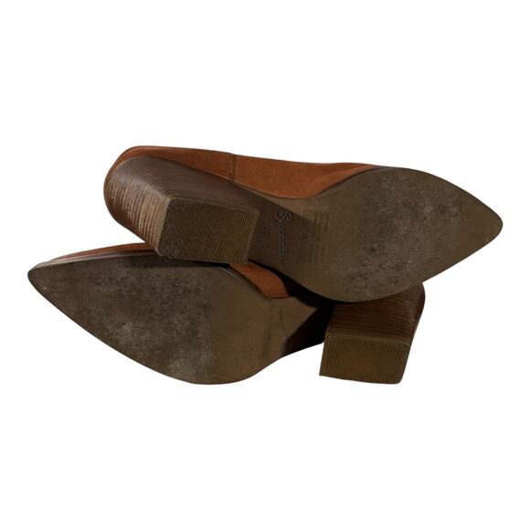 Seychelles Women’s Fancy Affair Western Bootie Brown Leather Size 11 - Picture 10 of 10